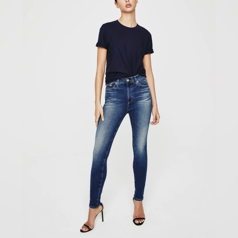 BUNDLE- AG the Mila high rise skinny jeans- 2 pairs